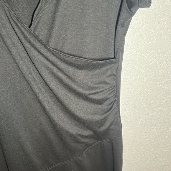 Alpine Design Studio Activewear Faux Wrap Dress Black Size XL - Picture 2 of 7